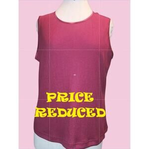 Kim Rogers Sleeveless Top Size PL